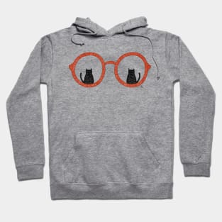 Cat in the Glasses Hoodie